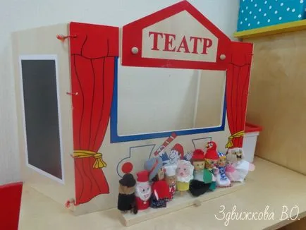 teatru deget cu propriile sale mâini