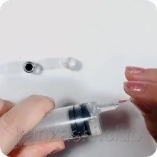 Stamine de flori cu propriile sale mâini din impas, microbeads, testul
