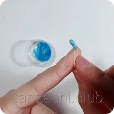 Stamine de flori cu propriile sale mâini din impas, microbeads, testul