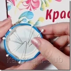 Stamine de flori cu propriile sale mâini din impas, microbeads, testul