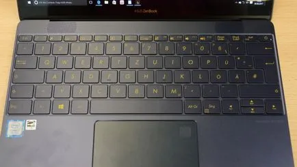 Testul și revizuirea laptop ASUS Zenbook 3 ux390ua, cip România