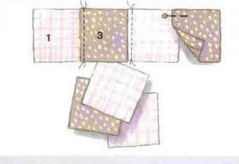pătură Patchwork cu scheme de mâini și master-class cu fotografii