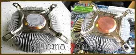 Sistem Alterarea calculator CPU radiator de montaj