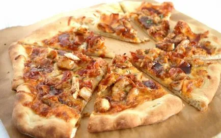 Pizza cu reteta de pui