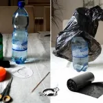 Articole din sticle de plastic pentru gradina (descriere foto)