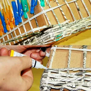Crafts din tuburi de ziar pas cu pas pentru începători (tuburi) Crafts din tuburi de ziar pas cu pas pentru începători