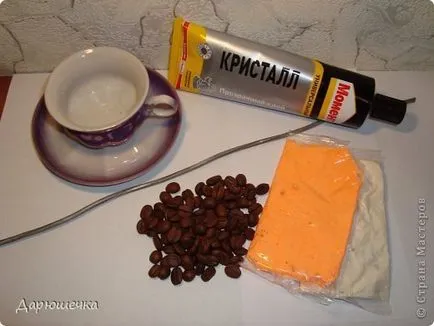 Articole din boabe de cafea cu mâinile de Master Class cu fotografie și video (cafea) Articole din boabe de cafea cu mâinile un master-class cu fotografii și video