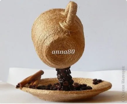 Articole din boabe de cafea cu mâinile de Master Class cu fotografie și video (articole din boabe de cafea microni) Articole din boabe de cafea cu mâinile un master-class cu fotografii și video