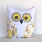 Pernă bufniță pernă bufniță cu propriile sale mâini