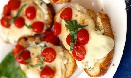 Tomate și brânză - gustos, rapid, util!