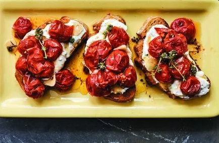 Tomate și brânză - gustos, rapid, util!