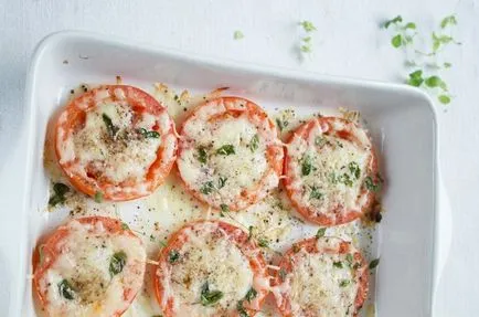 Tomate și brânză - gustos, rapid, util!