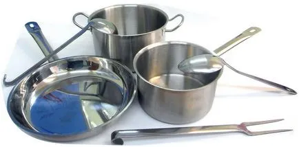 Gătit pentru alegerea de gătit cu inducție, producătorii, foto (ustensile pentru aragaz cu inducție) Vase pentru gătit cu inducție alegere, producătorii, fotografie