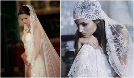 mireasa Coafuri cu un voal pe lung, mediu și scurt fotografii de păr