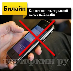 Numărul de oraș Beeline Direct - modul de conectare, deconectare