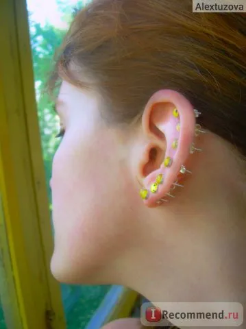 Găurirea urechilor - „15 găuri în două sau urechi, tineret dur, pe care le regret,“ recenzii ale clienților (două) Găurirea urechilor - „15 găuri în două sau urechi, tineret dur, pe care le regret,“ recenzii ale clientilor