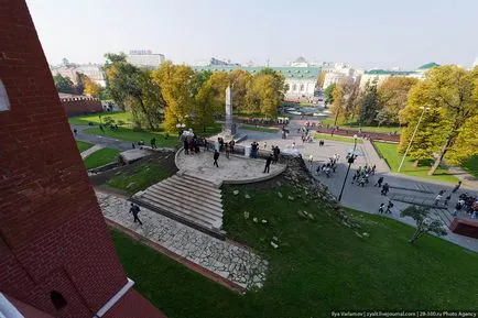 Mersul pe jos în jurul Kremlinului