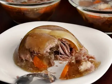 Transparent jeleu - retete aspic de pui cu fotografii, bucătar minunat