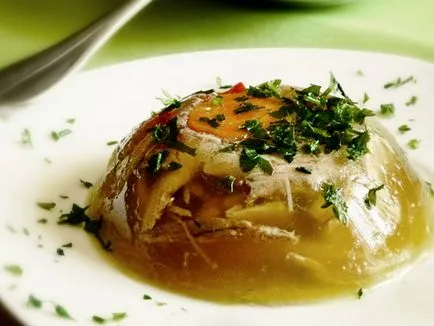 Transparent jeleu - retete aspic de pui cu fotografii, bucătar minunat