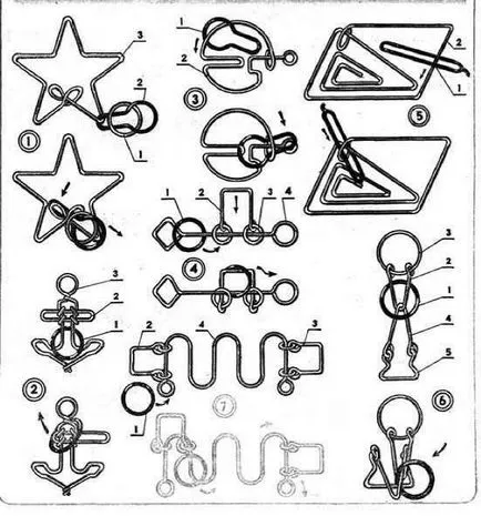 puzzle de sârmă cu propriile sale mâini (de ajutor) puzzle de sârmă cu propriile sale mâini