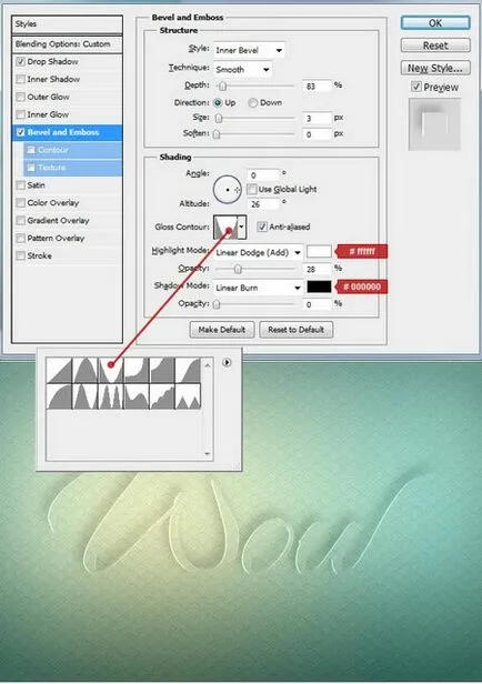 Textul transparent în Photoshop
