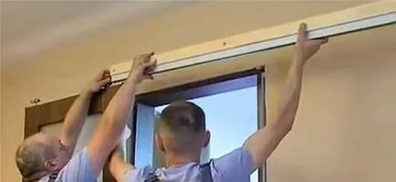 Ușile glisante cu mâinile lor, de instalare, de fabricație (alunecare) Ușile glisante cu mâinile lor, de instalare, de fabricație