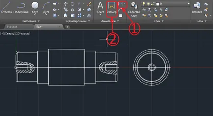 Dimensiuni în AutoCAD