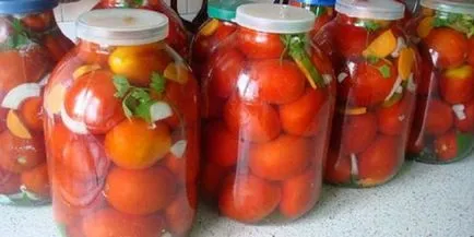 Rețetă de tomate în suc propriu, în timpul iernii, fără fotografie sterilizare (reteta) Rețetă de tomate în suc propriu, în timpul iernii, fără fotografie sterilizare