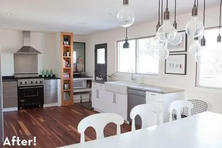 Repararea și bucătărie de design fotografie bucătărie înainte și după reparație (reparație) Repararea și bucătărie de design fotografie bucătărie înainte și după reparație