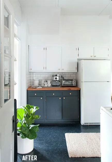 Repararea și bucătărie de design fotografie bucătărie înainte și după reparație (proiectare) Repararea și bucătărie de design fotografie bucătărie înainte și după reparație