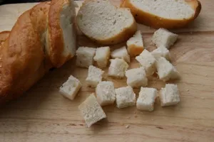 Salata - Caesar - cu pui, roșii și crutoane - Foto-pas de gătit rețete