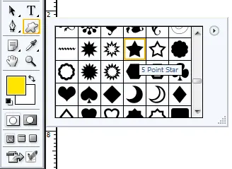 Desenați o stea în Photoshop