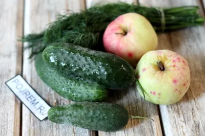 salata de castraveti cu mere - un pas cu pas reteta pentru modul de a găti cu fotografii