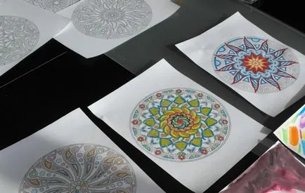 Desene pe stânci Acrylics pentru începători