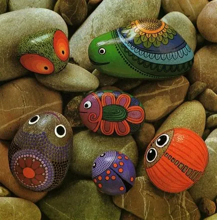 Desene pe stânci Acrylics pentru începători