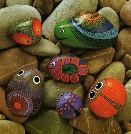Desene pe roci acrylics sfaturi utile pentru începători (vopsele) Desene pe roci acrylics sfaturi utile pentru incepatori