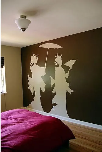 Stencil pe pereți cu propriile sale modele de mâini, decorare casa ta (șabloane) Stencil pe pereți cu propriile sale modele de mâini, decorare casa ta