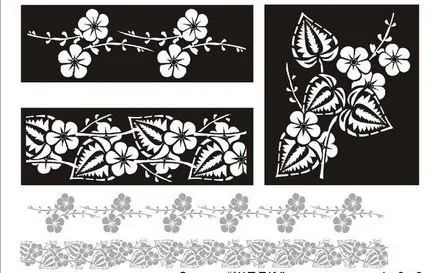 Stencil pe pereți cu propriile sale modele de mâini, decorare casa ta (template-uri) Stencil pe pereți cu propriile sale modele de mâini, decorare casa ta