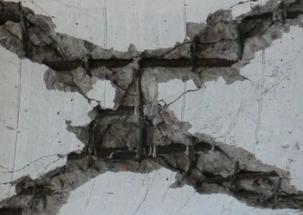 Fisurile din beton - ca un prim-
