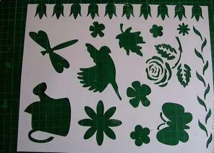 Stencil pe pereți cu propriile sale modele de mâini, decorare casa (pereti) Stencil pe pereți cu propriile sale modele de mâini, decorare casa ta