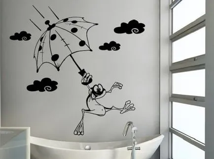 Stencil pe pereți cu propriile sale modele de mâini, decorare casa ta (sa) Stencil pe pereți cu propriile sale modele de mâini, decorare casa ta