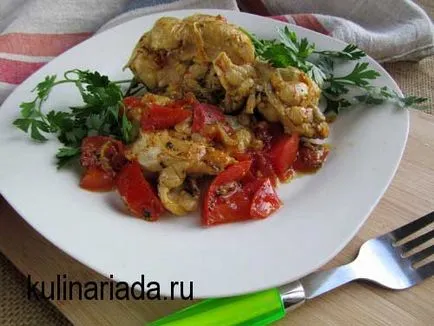 Carne de pui cu roșii kulinariada