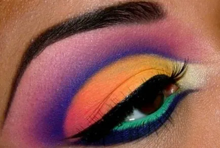 Secretele folosesc pigmenți în make-up
