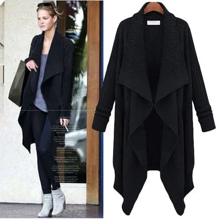 Din ceea ce sa poarte cardigan negru - imagini unice pentru fiecare zi (negru) Din ceea ce sa poarte cardigan negru - imagini unice pentru fiecare zi