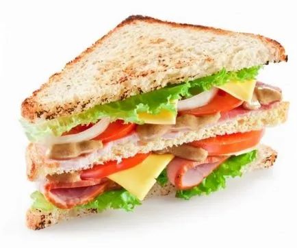 Sandvisuri sunt rețete simple și delicioase de casă cu pas cu pas fotografii (minute grame nutriționali) Sandwich-uri sunt rețete simple și delicioase de casă cu pas cu pas fotografii