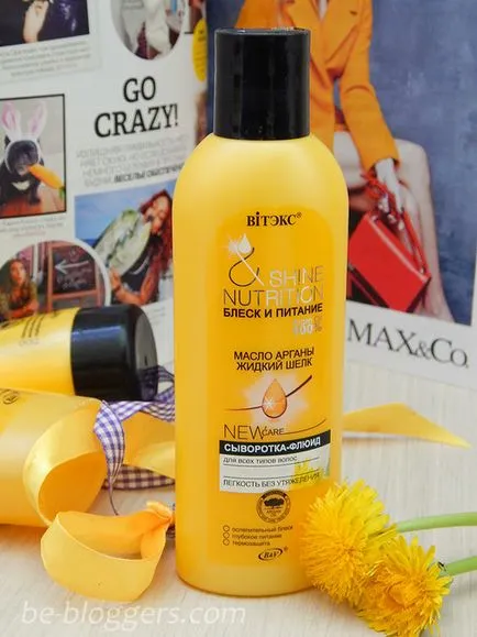 O serie de păr-Vitex Belita - Ulei de argan este din matase lichid - bloggeri Club
