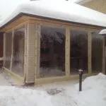 Perdele pentru foișoare și verande - 100 idei foto
