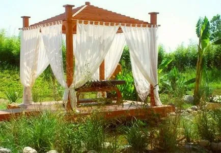 Perdele gazebo fotografie