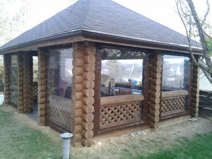 Perdele gazebo fotografie