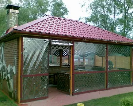 Perdele gazebo fotografie